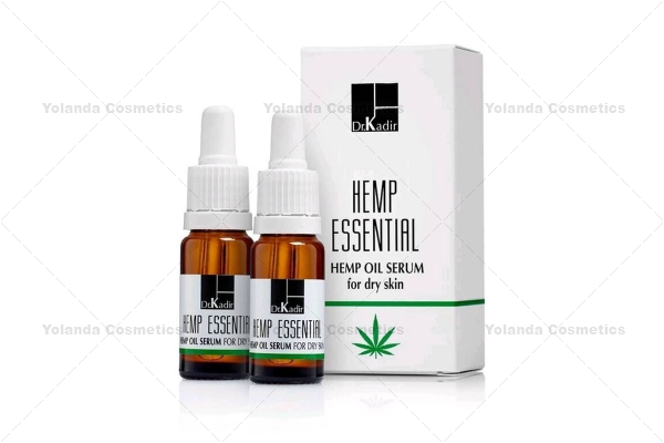 HEMP ESSENTIAL - Hemp Oil Serum for dry skin 2 X 10 ML, serum hidratare intensa, antiaging, hemp oil, ulei de canepa, ten matur, Cosmetice hidratare